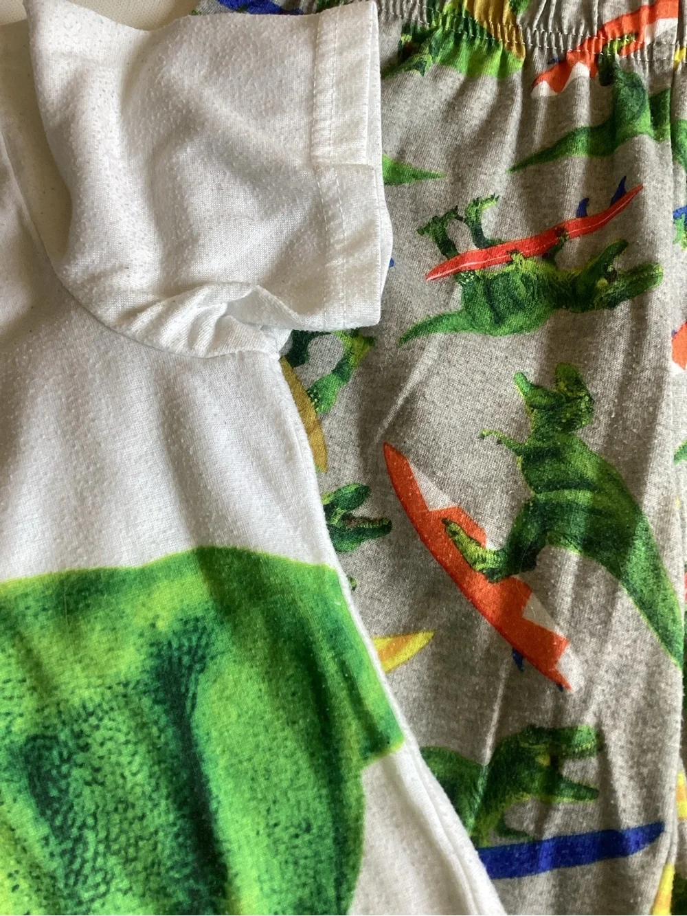 Carter’s Surfing Dinosaur Pajamas